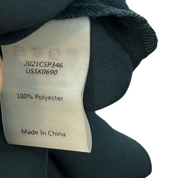 Universal Standard Diane Satin Bias Skirt Deep Sea US 6-8 Midi - Picture 4 of 9